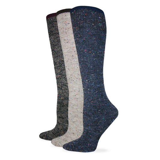 Wise Blend Ladies Fleck Marl Knee High Socks 1 Pair