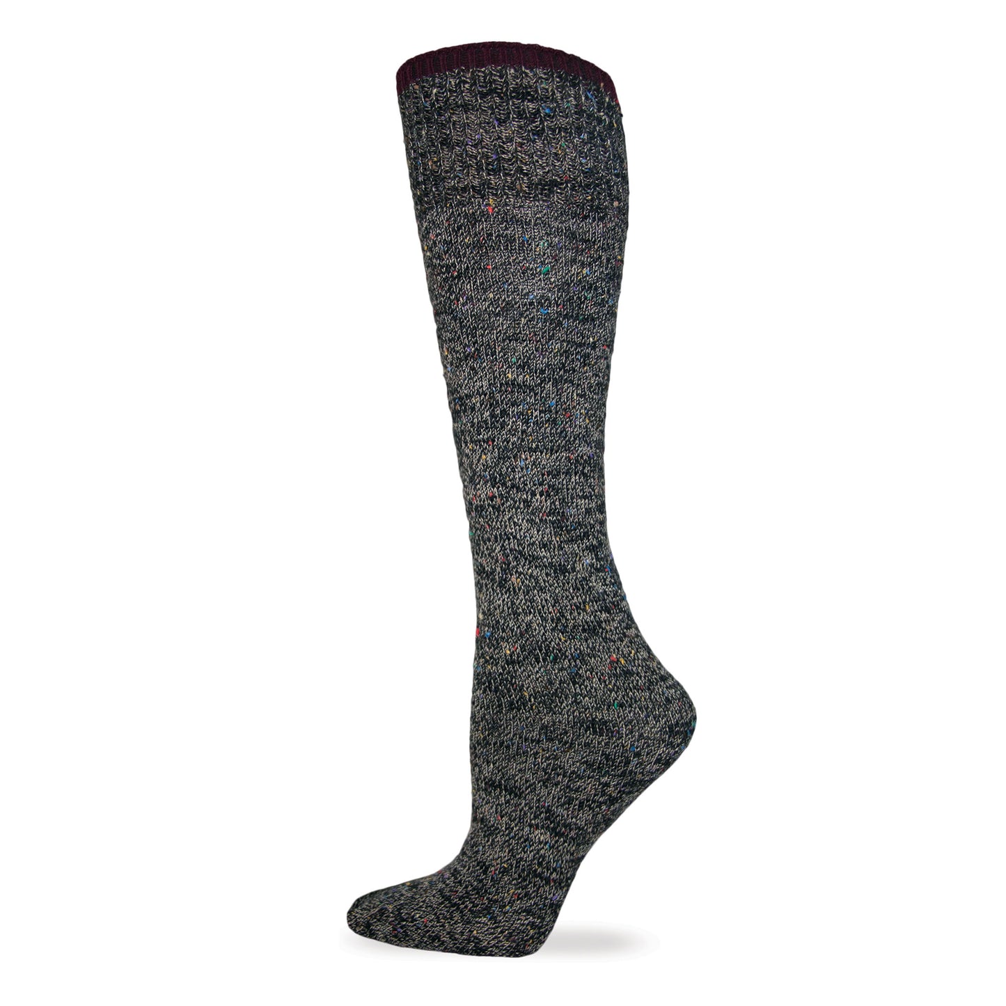Wise Blend Ladies Fleck Marl Knee High Socks 1 Pair