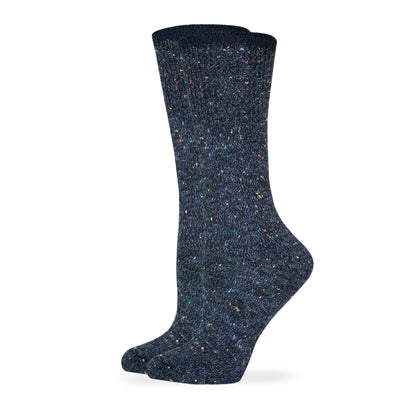 Wise Blend Ladies Fleck Marl Crew Socks