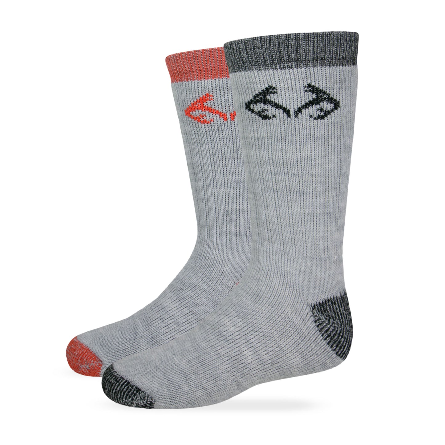Realtree Youth Boys Girls Merino Wool Blend Boot Socks 2 Pair