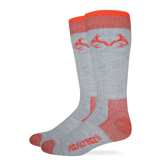 Realtree Men's Elimishield Merino Wool Blend Boot Socks 2 Pair