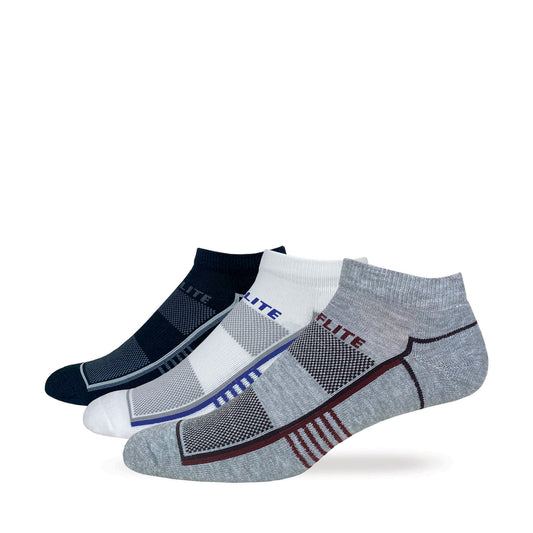 Top Flite Men's Half Cushion Low Cut Socks 2 Pair Pack