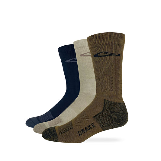 Drake Ultra-Dri® Casual Crew Sock 1 Pair Pack