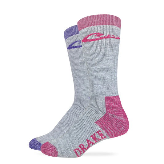 Drake Ladies Merino Wool Blend Boot Sock 2 Pair