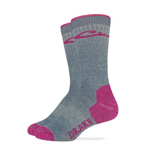 Drake Ladies Merino Wool Boot Sock 1 Pair Pack