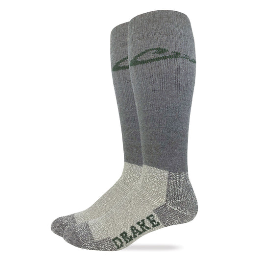 Drake Heavyweight Merino Wool Sock & Liner: Wick n' Warm System 2 Pair Pack