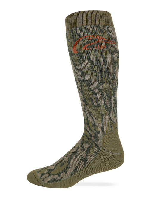 Ducks Unlimited Mossy Oak Original Bottomland Merino Wool Camo Socks 1 Pair