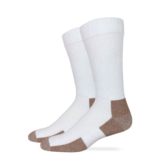 Carolina Ultimate Men's Non-Binding Cupron Copper Socks 2 Pair Pack