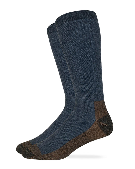 Carolina Ultimate Men's Cupron Copper Merino Wool Blend Socks 2 Pair