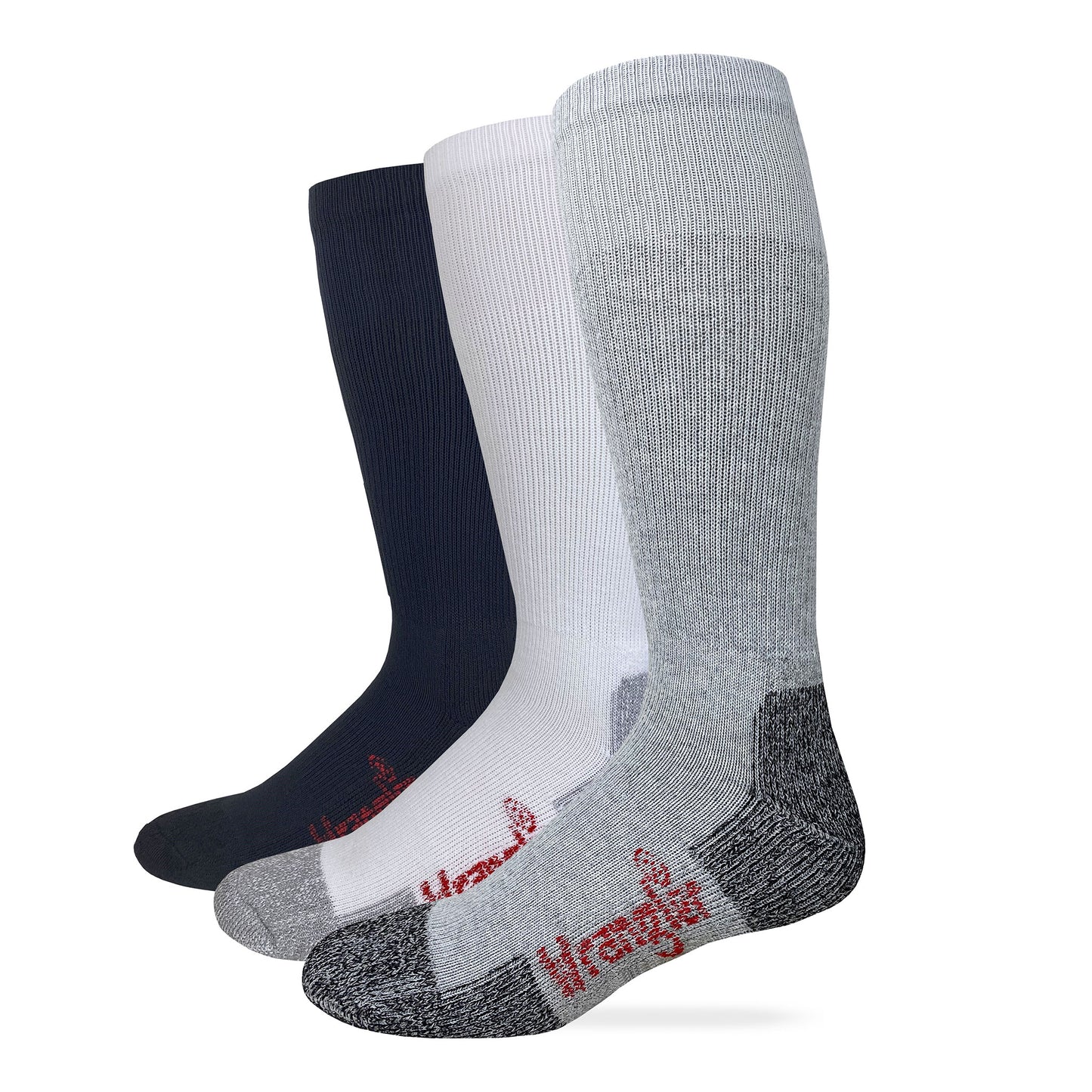 Wrangler Riggs Men's Cotton over the calf Work Boot Socks