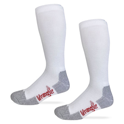 Wrangler Riggs Men's Cotton over the calf Work Boot Socks