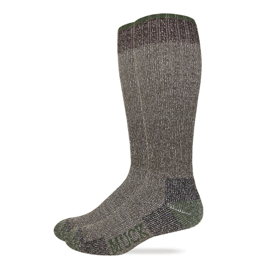 Muck Boot Mens Merino Wool Heavyweight Over The Calf Boot Socks 2 Pair Pack