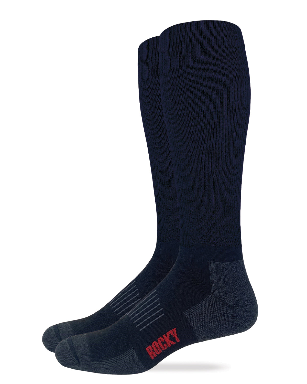 Rocky Mens Lightweight Ultra Dri Tall Boot Socks 2 Pair Pack