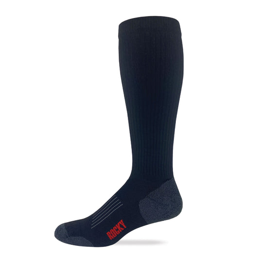 Rocky Mens Ultra Dri Compression Tall Boot Socks 1 Pair Pack