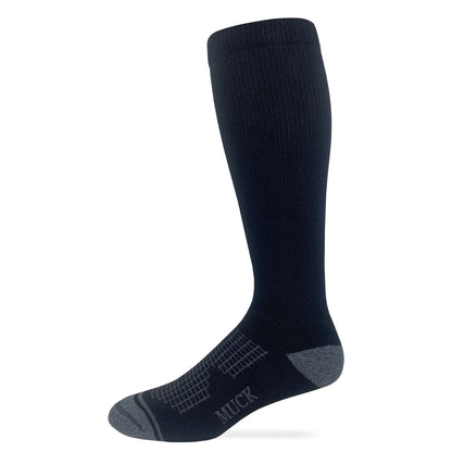 Muck Boot Mens Lightweight Ultra Dri Over the Calf Boot Socks 1 Pair Pack