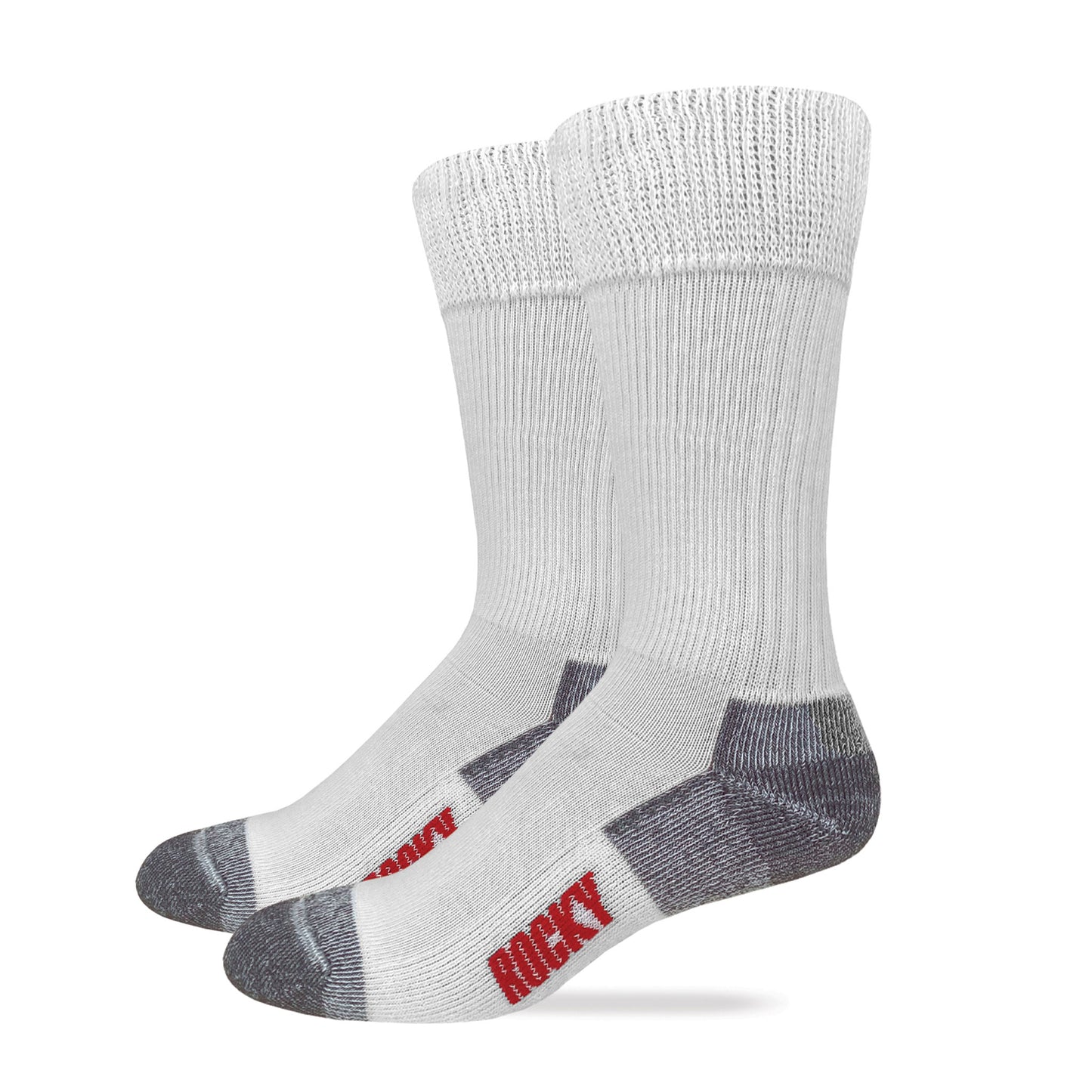 Rocky Mens Ultra Dri Non Binding Stretch Top Crew Work Boot Socks 2 Pair Pack