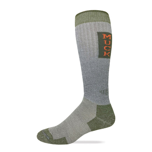Muck Boot Mens 90% Merino Wool Heavyweight Tall Boot Socks 1 Pair Pack