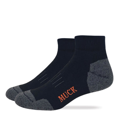 Muck Boot Mens Ultra Dri Full Cushion Quarter Socks 2 Pair Pack