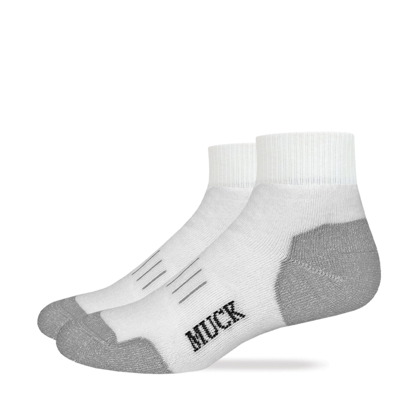 Muck Boot Mens Ultra Dri Full Cushion Quarter Socks 2 Pair Pack