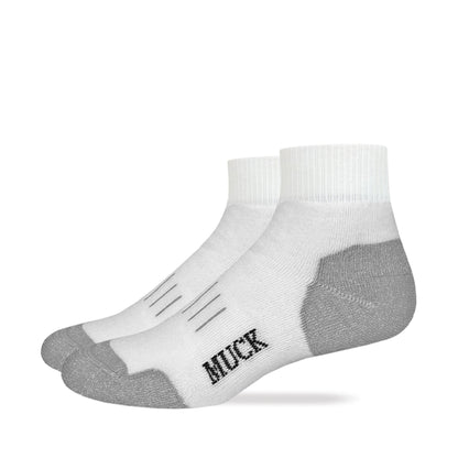 Muck Boot Mens Ultra Dri Full Cushion Quarter Socks 2 Pair Pack