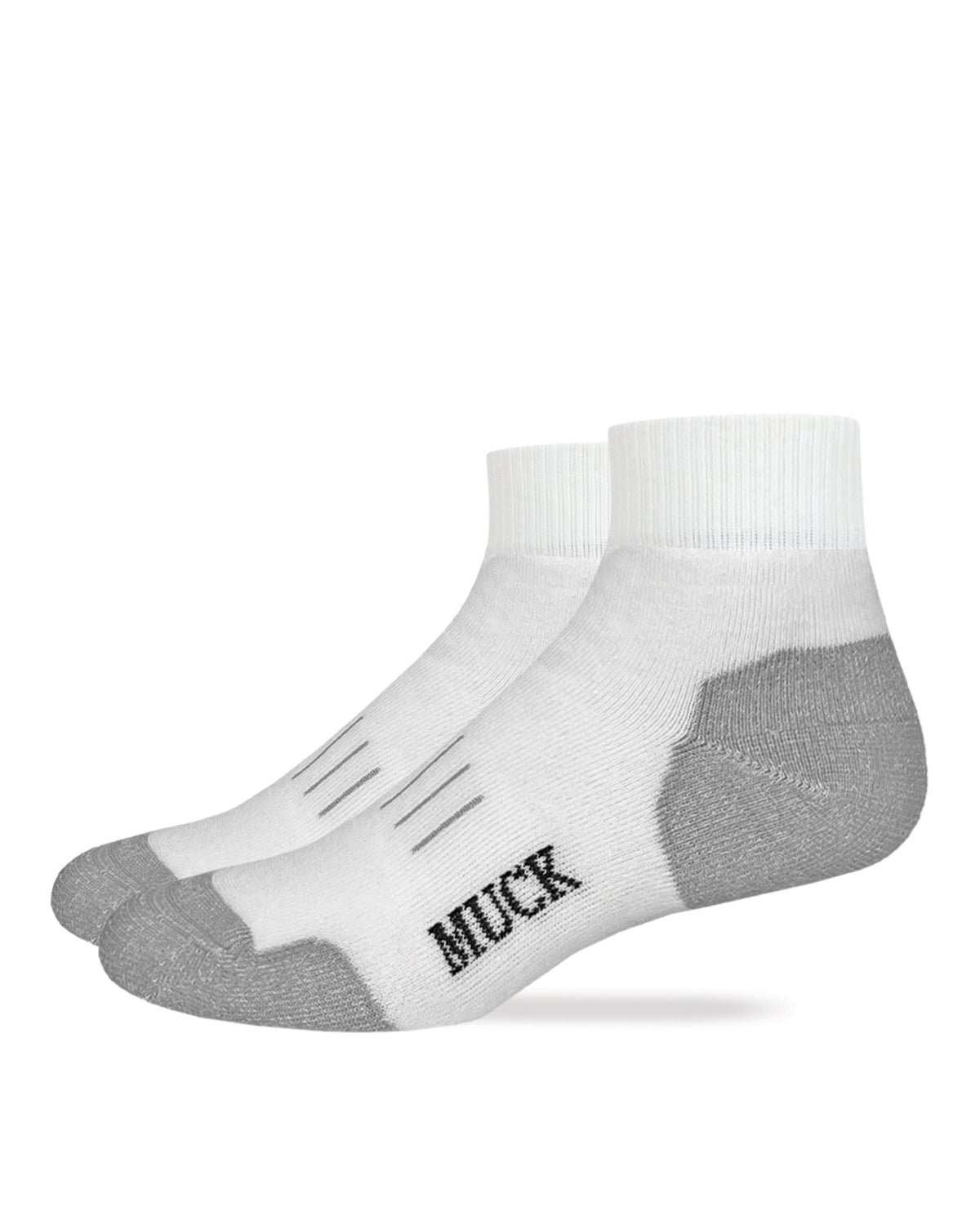 Muck Boot Mens Ultra Dri Full Cushion Quarter Socks 2 Pair Pack