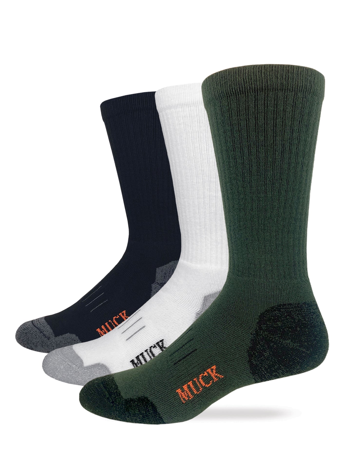 Muck Boot Mens Ultra Dri Full Cushion Quarter Socks 2 Pair Pack