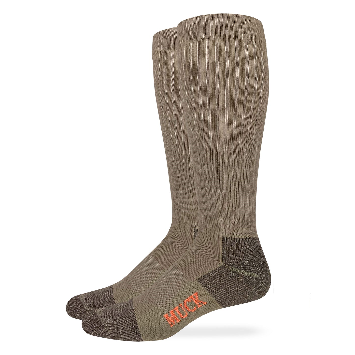 Muck Boot Mens Ultra Dri Year Round Tall Boot Socks 2 Pair Pack