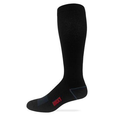Rocky Mens Ultra Dri Seamless Toe Western Boot Socks 1 Pair Pack