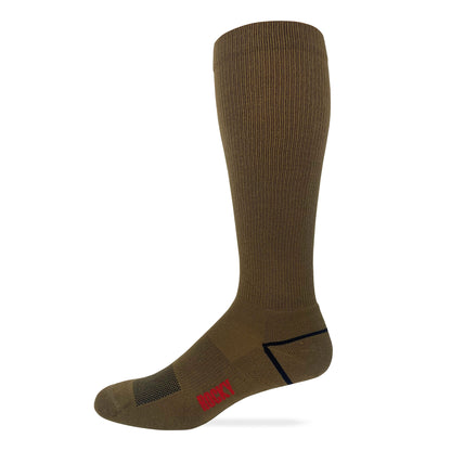 Rocky Mens Ultra Dri Seamless Toe Western Boot Socks 1 Pair Pack
