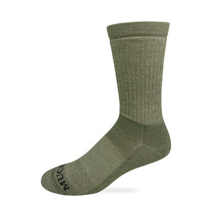 Muck Boot Mens Merino Wool Year Round Full Cushion Crew Boot Socks