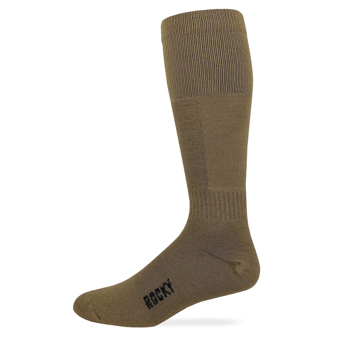 Rocky Mens Merino Wool Year Round Military Tall Boot Socks 1 Pair Pack