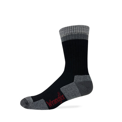 Wrangler Mens Merino Wool Outdoor Mini Crew Socks 1 Pair Pack
