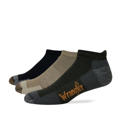 Wrangler Mens Merino Wool Low Cut Tab Socks