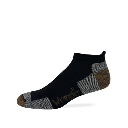 Wrangler Mens Merino Wool Low Cut Tab Socks
