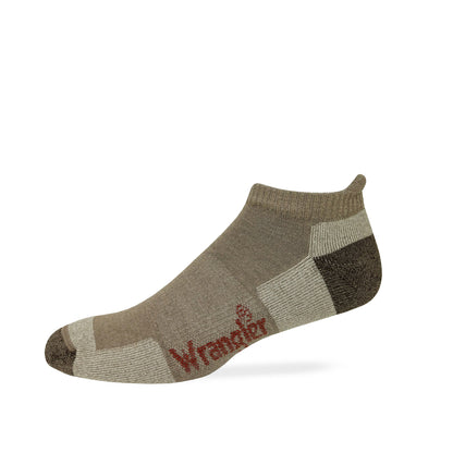 Wrangler Mens Merino Wool Low Cut Tab Socks