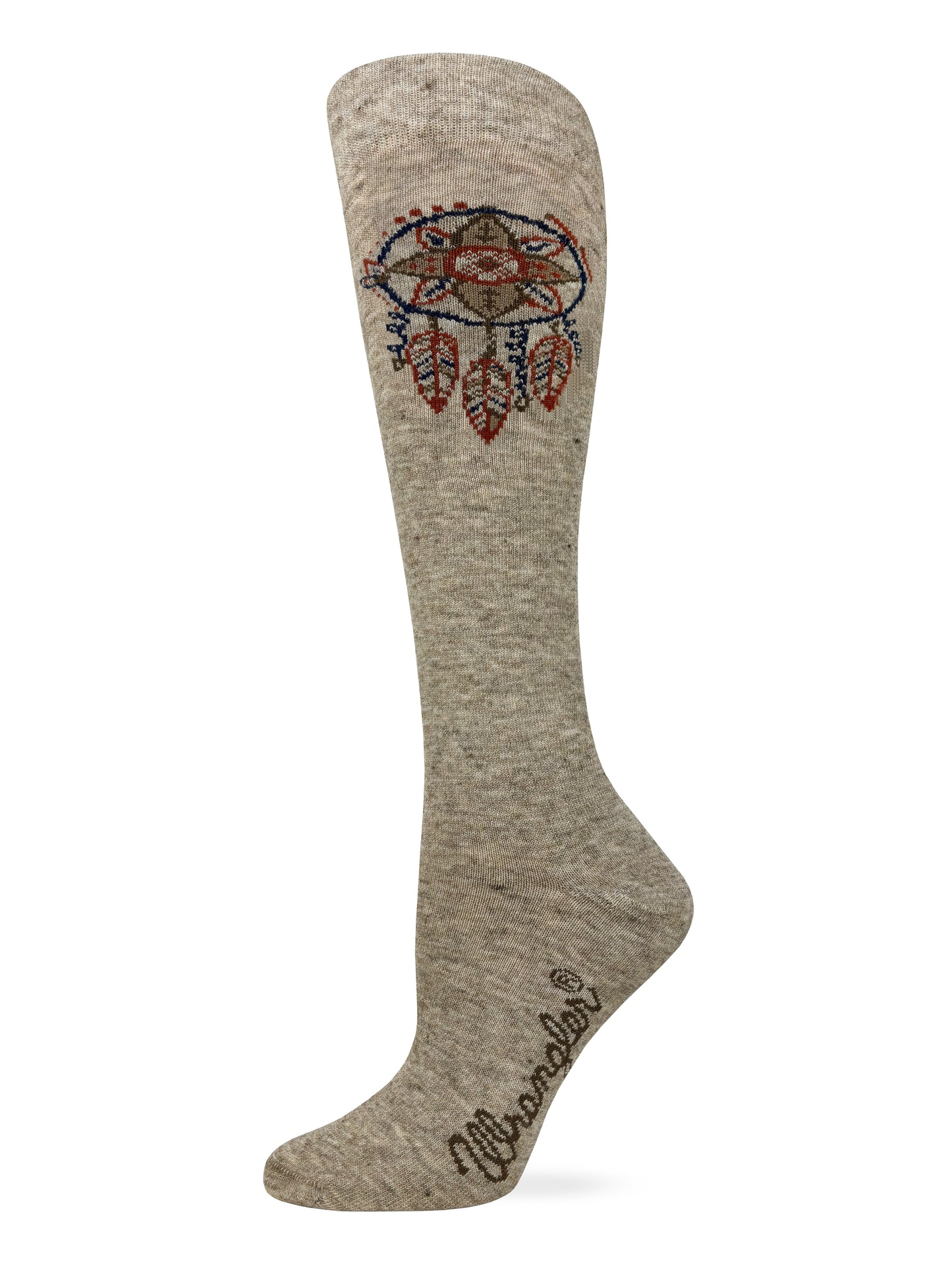 Wrangler Ladies Merino Wool Dreamcatcher Knee High Socks 1 Pair