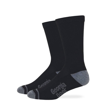 Georgia Boot Mens Ultra-Dri® Lightweight Crew Socks 2 Pack