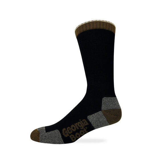 Georgia Boot Mens 65% Merino Wool Midweight Crew Socks 1 Pair