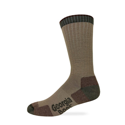 Georgia Boot Men's 65% Merino Wool Midweight Crew Socks