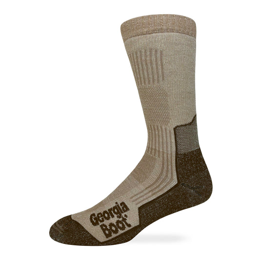 Georgia Boot Mens Merino Wool Midweight Crew Socks 1 Pair Pack