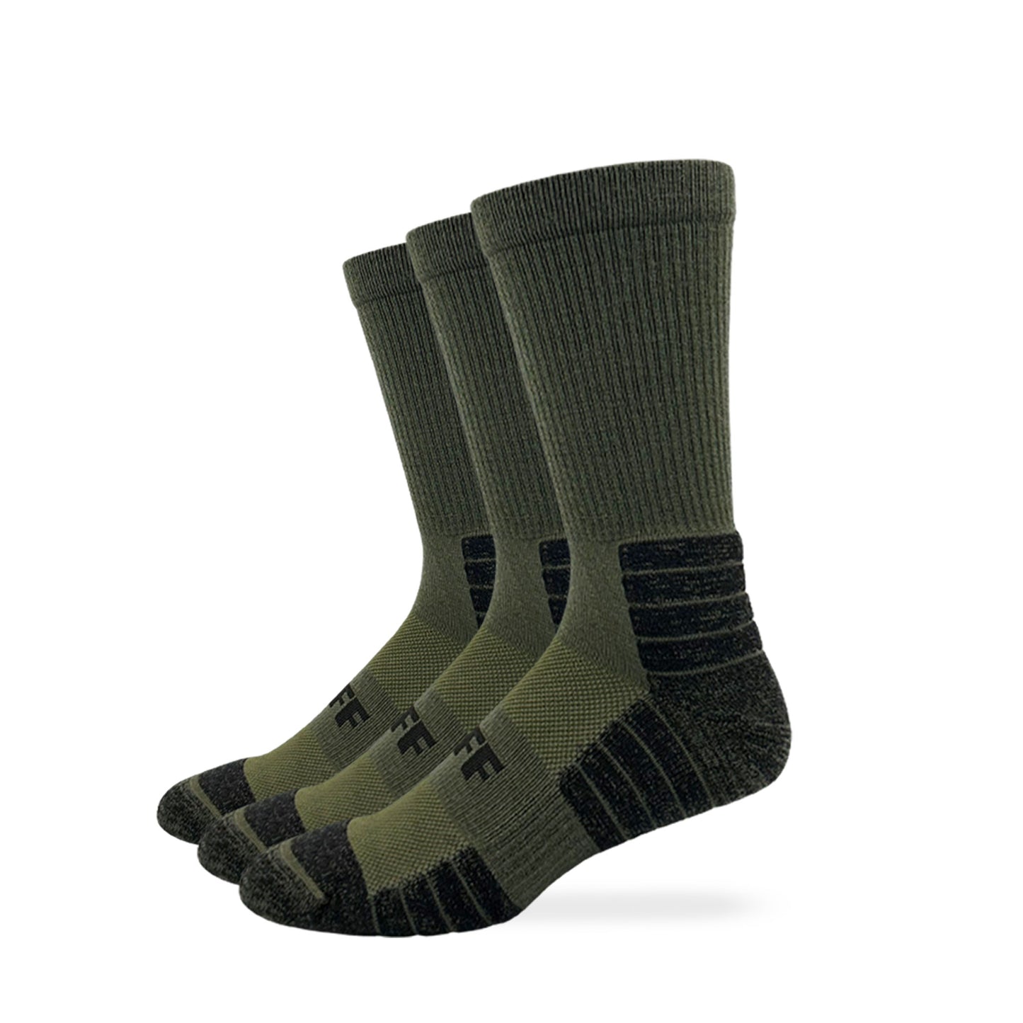 CUFF Adaptive Fit Merino Wool Crew sock