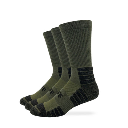 CUFF Adaptive Fit Merino Wool Crew sock