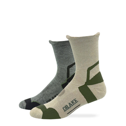 Drake Ultra-Dri® Camp Deck Boot Sock 2 Pair Pack