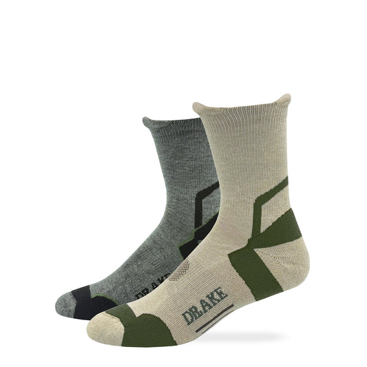 Drake Ultra-Dri® Camp Deck Boot Sock 2 Pair Pack