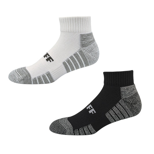 CUFF Adaptive Fit Midweight Ultra-Dri®  Low Quarter Sock 1 Pair Pack