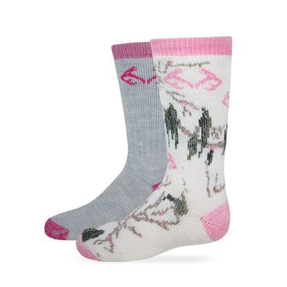 Realtree Girl's Camo Boot Socks 2 Pair