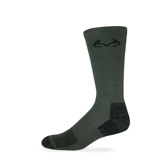 Realtree Men's Insect Shield Ultra-Dri Crew Socks 1 Pair