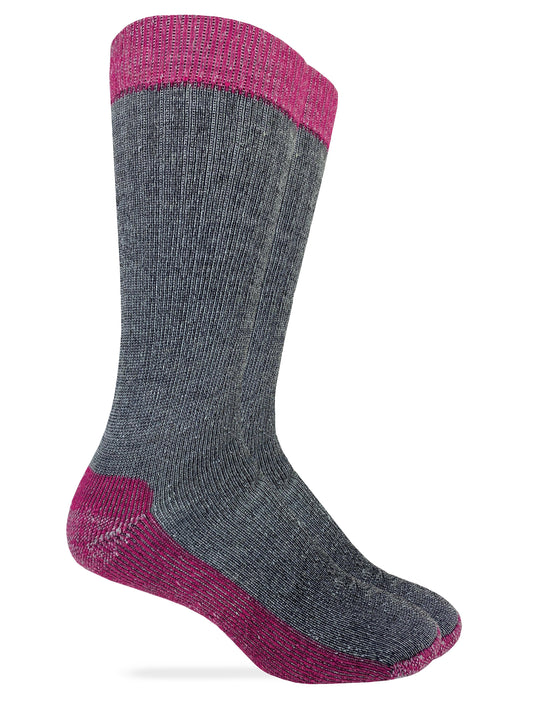 Carolina Ultimate Women's Merino Wool Blend Boot Socks 1 Pair Pack