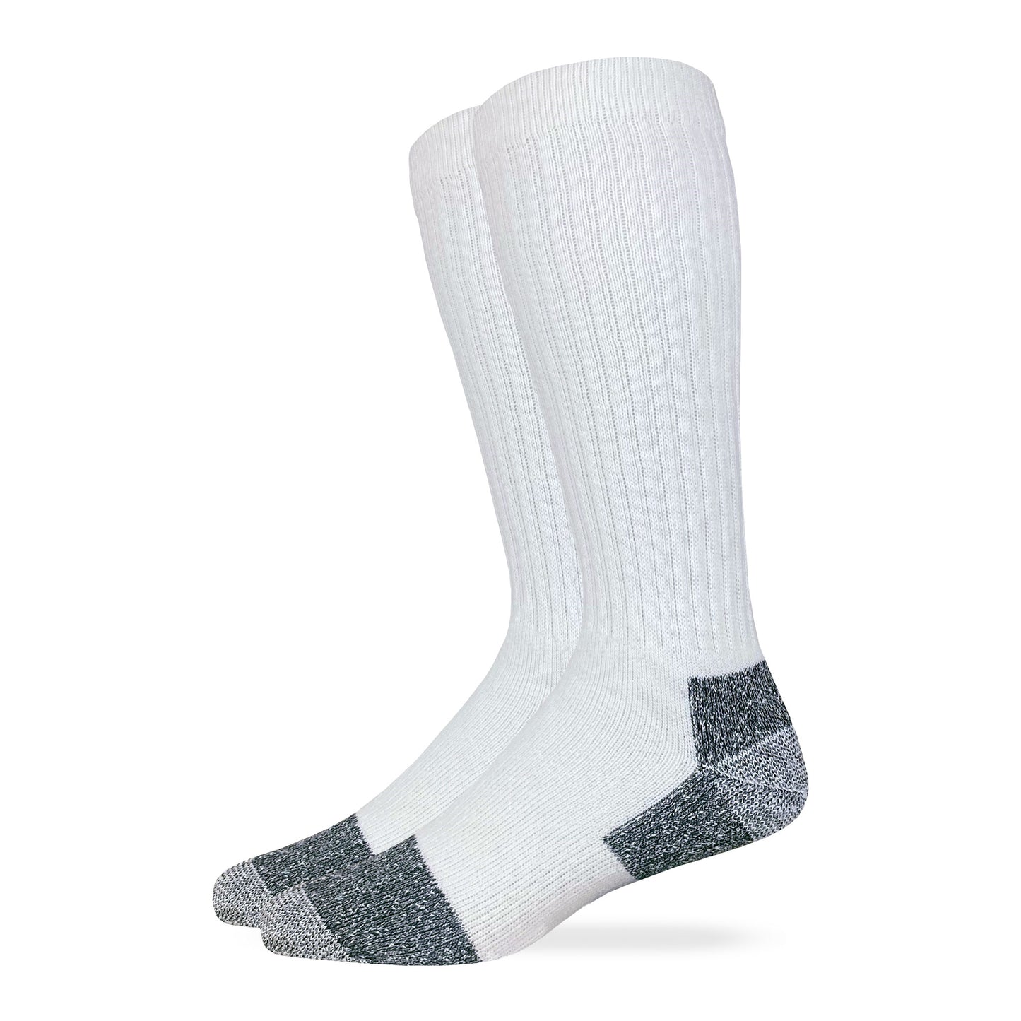 Carolina Ultimate Men's Tall Cotton Work Socks 2 Pair