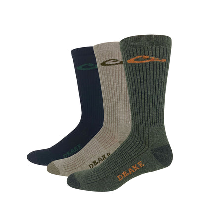Drake Merino Wool Blend Casual Crew Sock 1 Pair